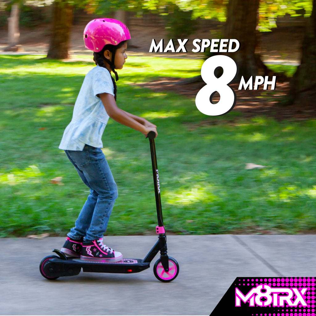 Pink 12V Electric Scooter A319