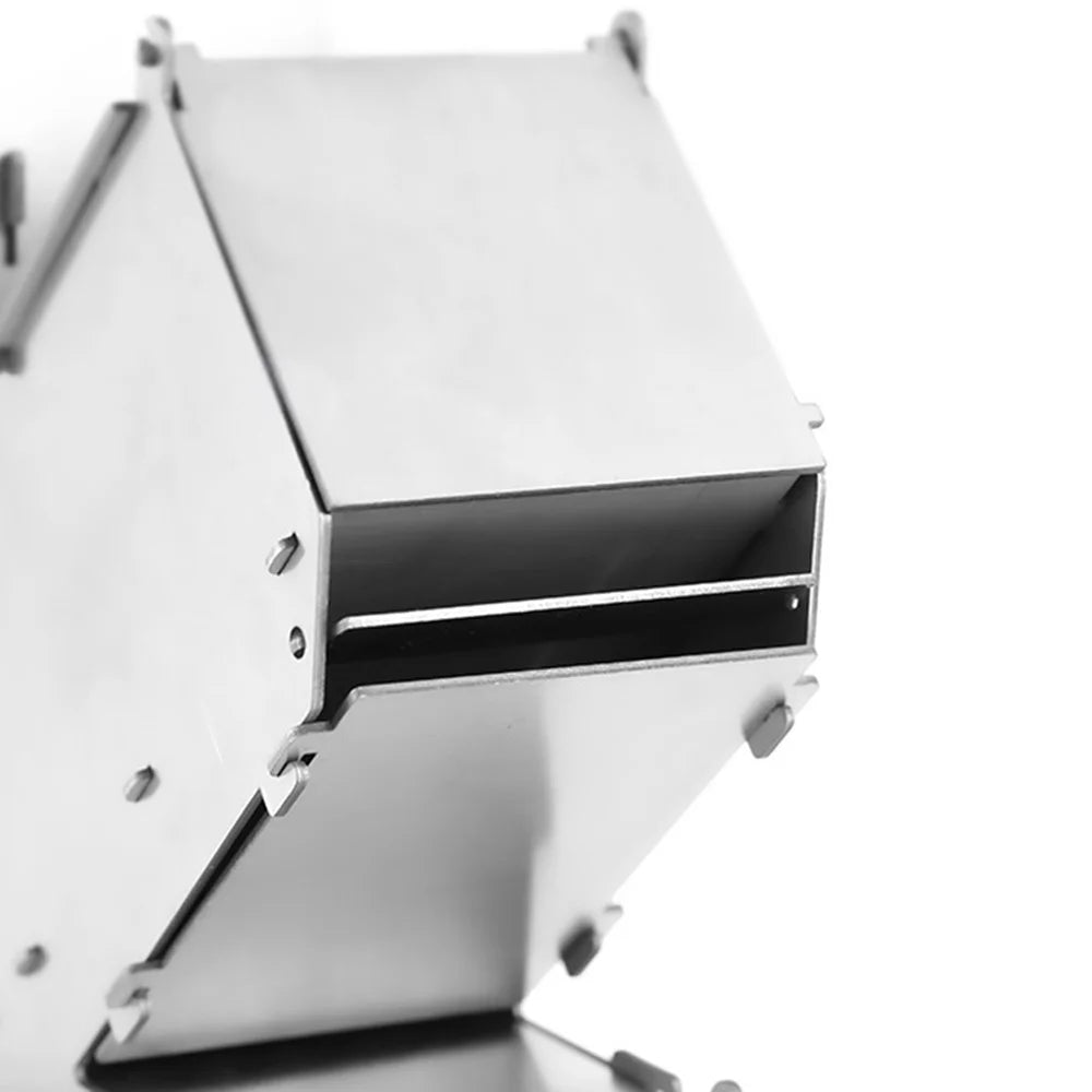 Collapsible Stainless Steel Wood Burning Stove S5294