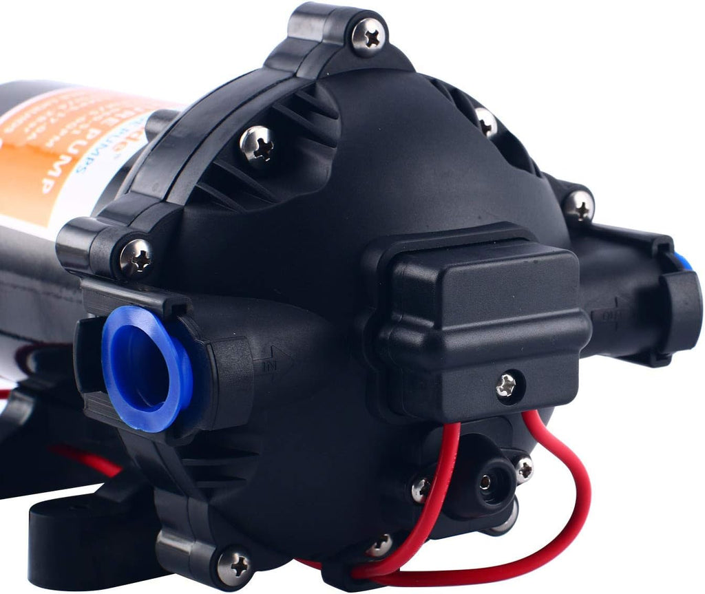 12v Water Pressure Diaphragm Pump 18.9 L/min 5.0 Gpm 60 Psi H7273