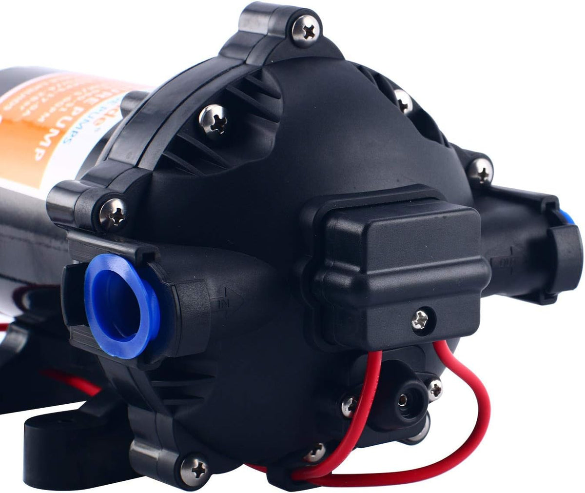 12v Water Pressure Diaphragm Pump 18.9 L/min 5.0 Gpm 60 Psi H7273