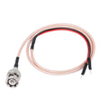 BNC Male to Dupont Wire Test Leads Cable Connector Adapter Extension Wire (Red+Black) 1 pcs E996143