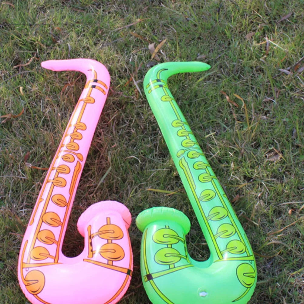 Inflatable Musical Instruments Sax Toy (Random Color) V7324