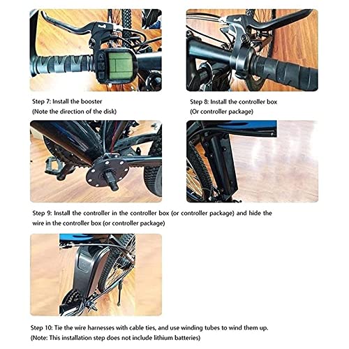 27.5in 48v 1500w Rear Wheel Electric Bicycle Conversion Kit Y75254