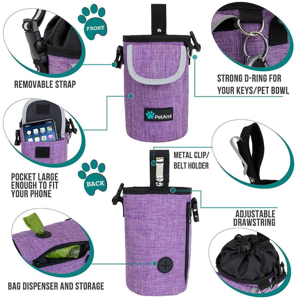 Dog Treat Pouch with Pocket G1747