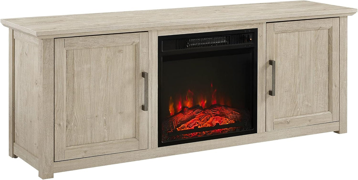58-inch Low Profile TV Stand with Electric Fireplace Z158