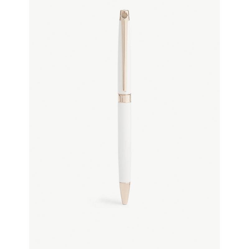White Slim Ballpoint Pen Y99288