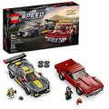 Chevrolet Corvette C8.R Race Car and 1969 Chevrolet Corvette Building Kit (512 Pieces) S952062