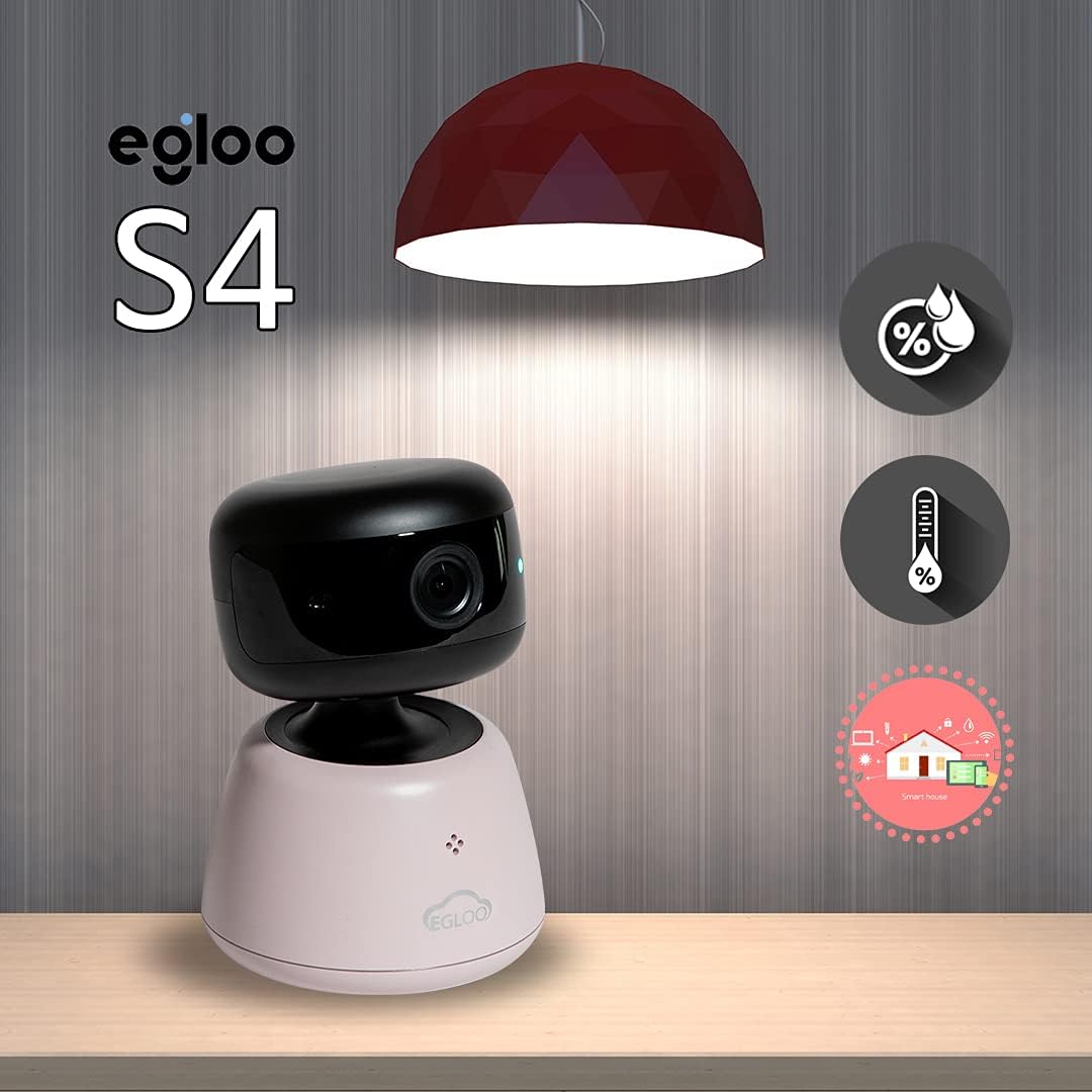 1080P Wi-Fi Smart Home Security Camera with Temperature Humidity Monitor and IR Night Vision G9611