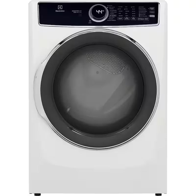 8 cu. ft. Vented Front Load Stackable Electric Dryer in White G17079