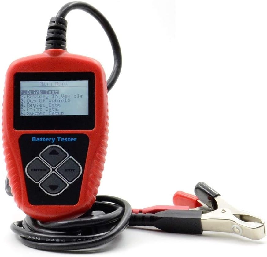 Auto Battery Tester 00-1100 CCA Digital Analyzer M62607