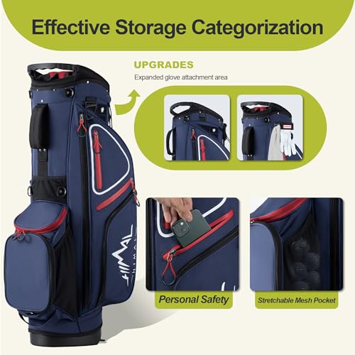 14 Way Golf Stand Bag with 10 Pockets R71921