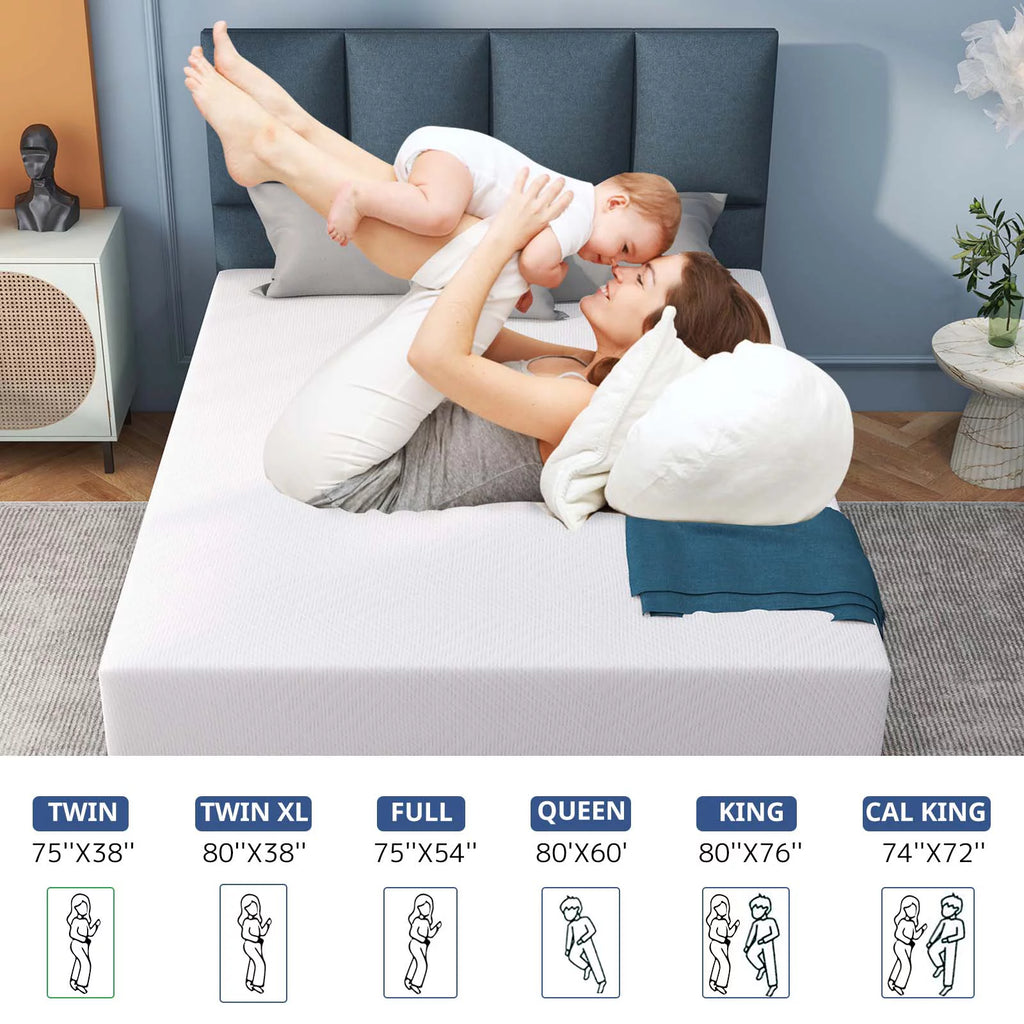 6 Inch Memory Foam Mattress Medium Firm Twin O421202