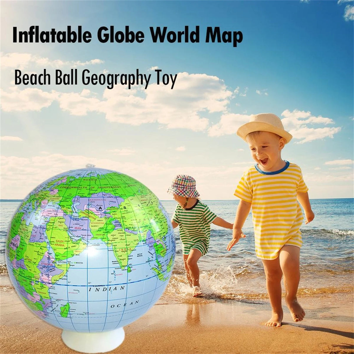 16 Inch Inflatable Plastic Beach Toy F493