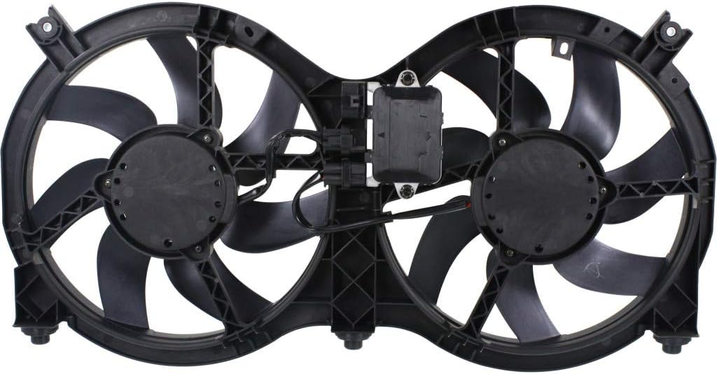 Radiator Cooling Fan Dual Fan Assembly W2666