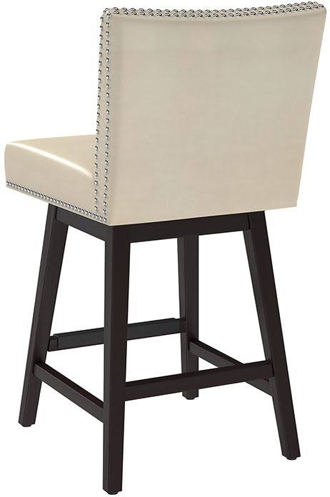 Cream Swivel Counter Stool Z233