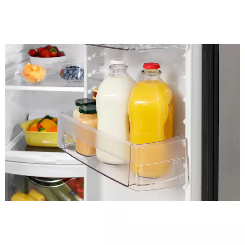 Black 25.3 cu. ft. Side-by-Side Refrigerator W16583