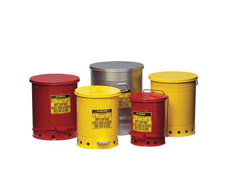 14 gal Steel Oily Waste Can D14297