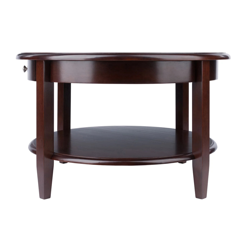 Round Wood Coffee Table Y116