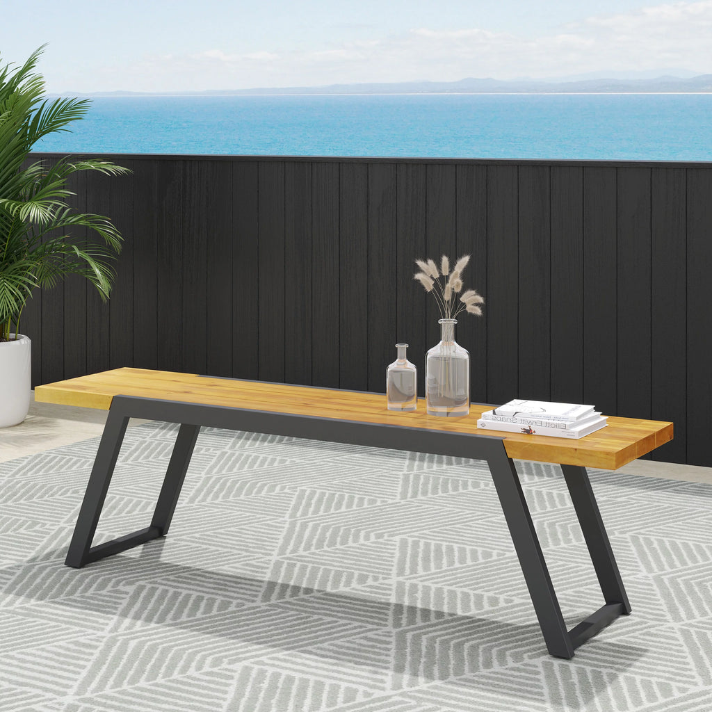 Acacia Wood Dining Bench I21154