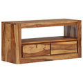 Sheesham Wood TV Cabinet with 2 Storage Drawers F1777