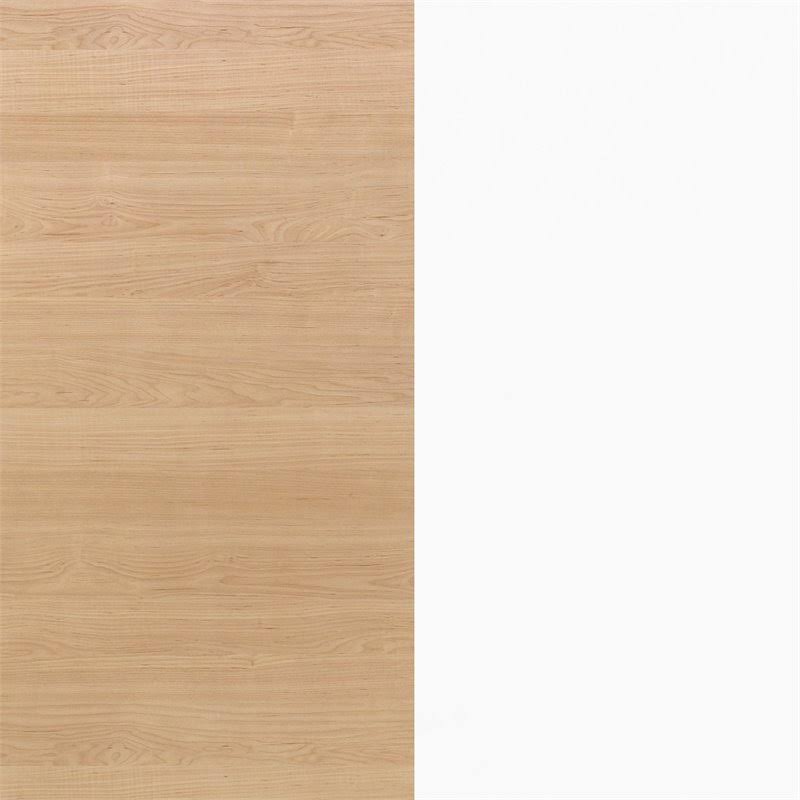 Natural Maple White Queen Size Bedroom Set P692215