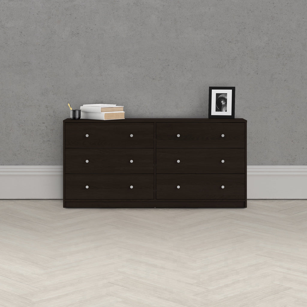 6 Drawer Double Dresser Y7876