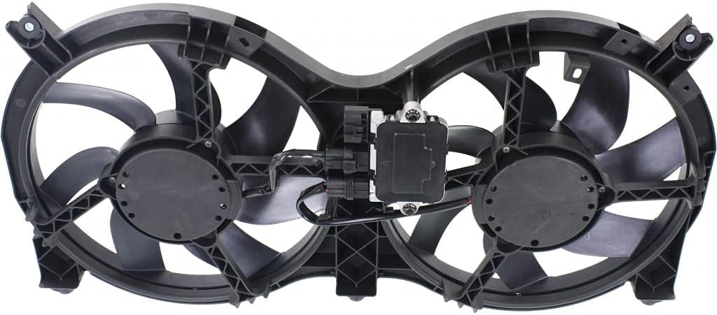 Radiator Cooling Fan Dual Fan Assembly W2666