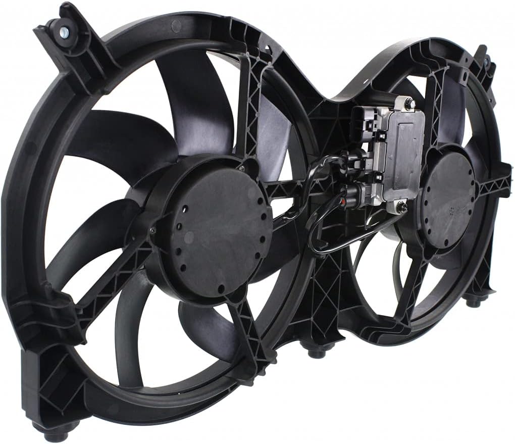 Radiator Cooling Fan Dual Fan Assembly W2666