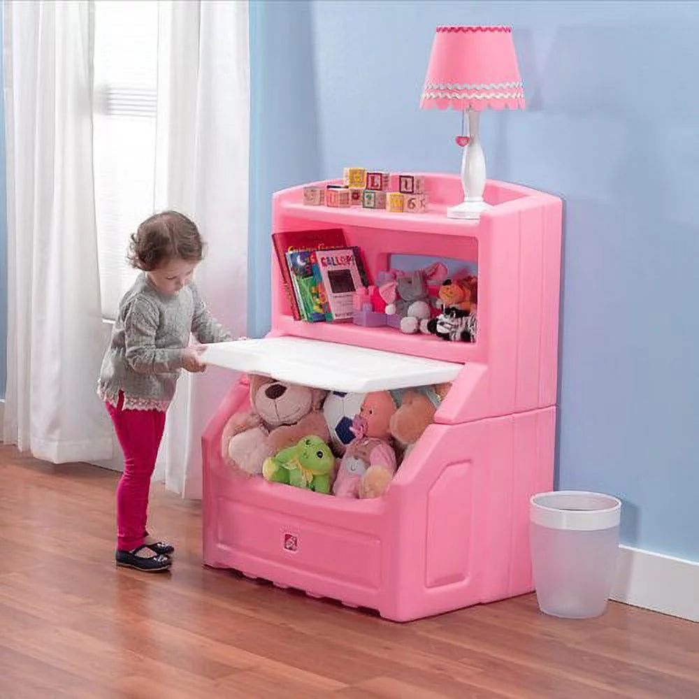 Kids Plastic Storage Bin and Toy Organizer W620100