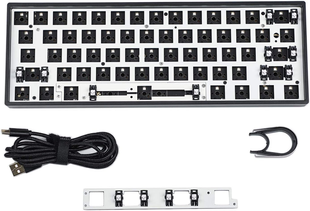 RGB Hot Swap ANSI Mechanical Keyboard DIY Kit H208