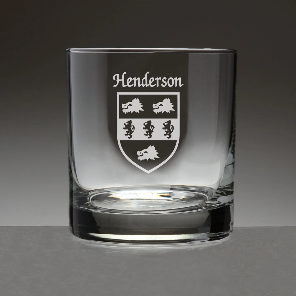 Irish Coat of Arms Tumbler Glasses Set of 4 S658