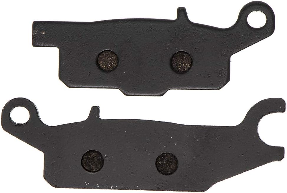 Brake Pad Kit for Yamaha Grizzly 700 550, Organic, Pack of 2 L96634
