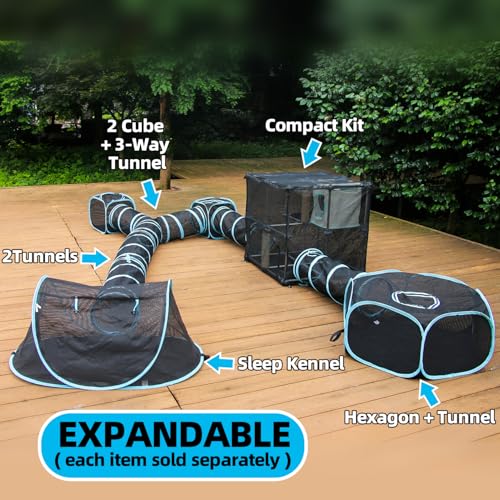 Catio Outdoor Cat Enclosure, Mega Kit Y26411