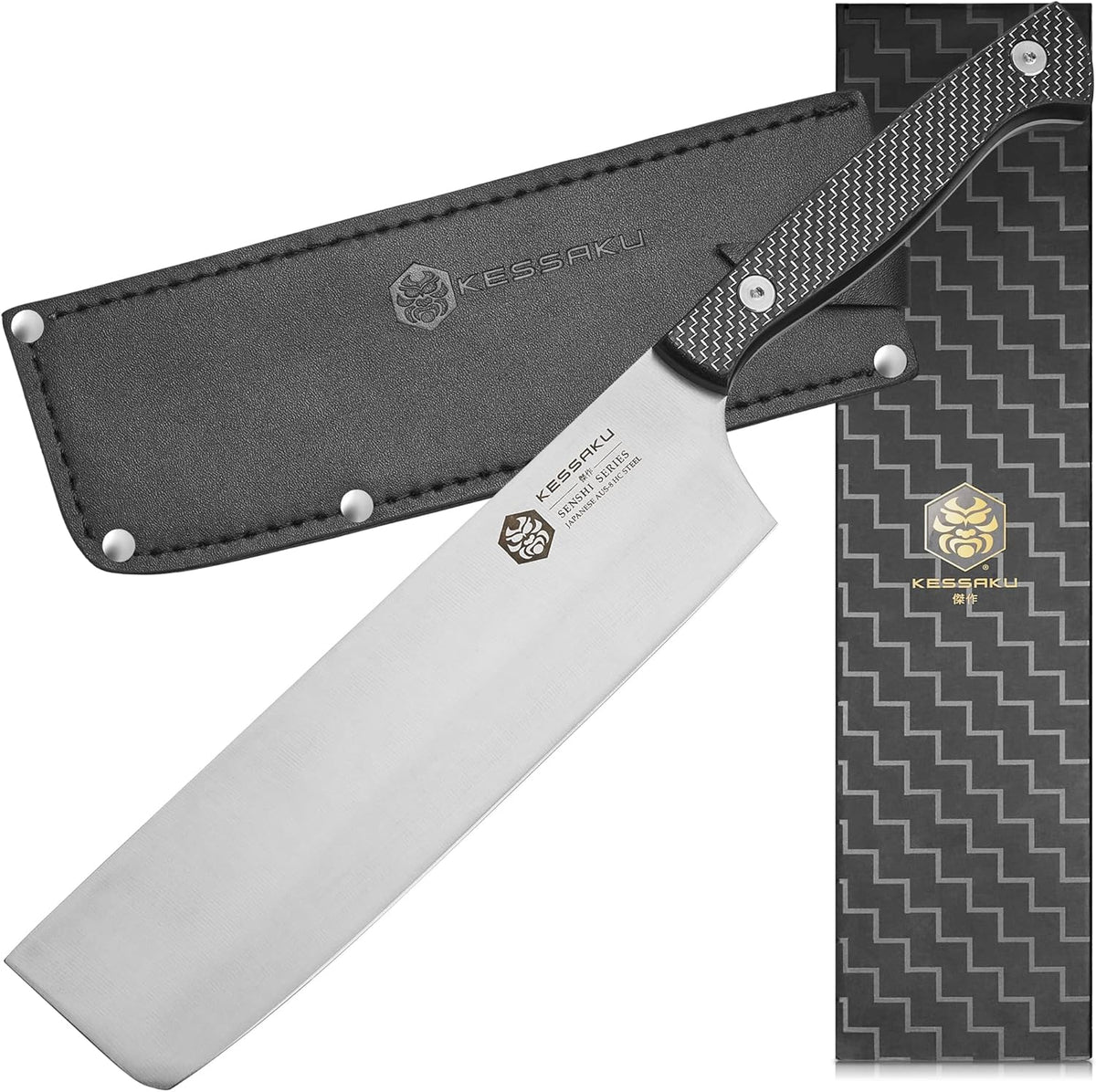 8-Inch Nakiri Vegetable Cleaver Knife V11456