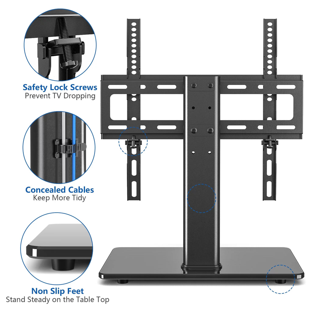 Black Swivel TV Stand O249