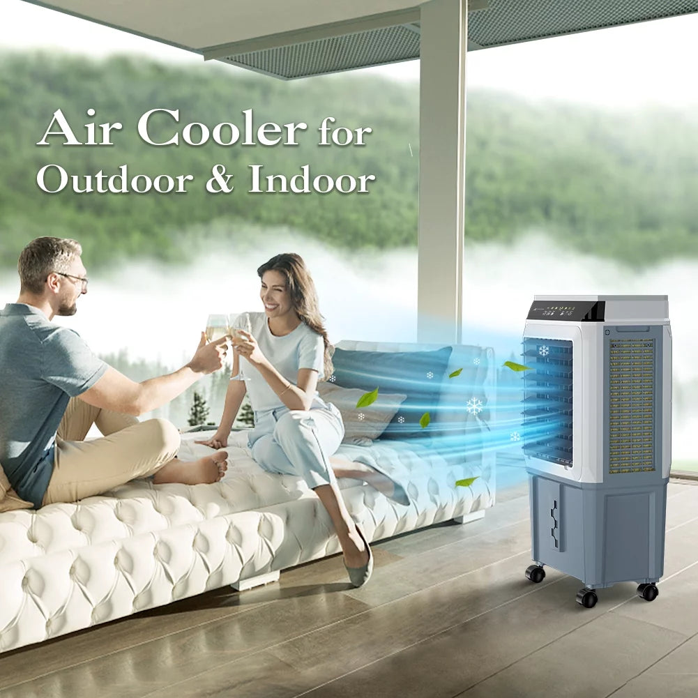 20L Portable Evaporative Air Cooler Fan Humidifier A78388