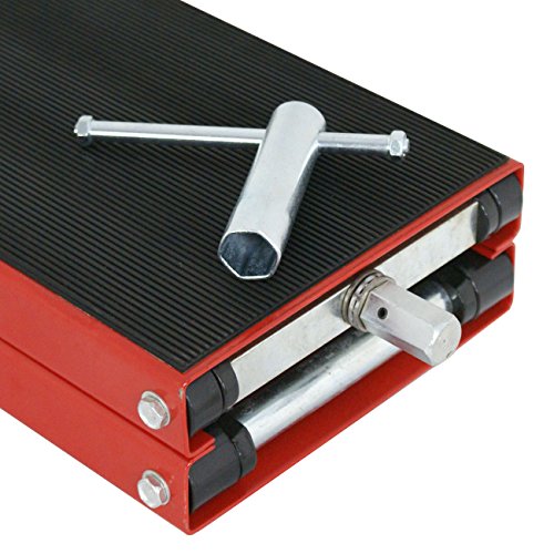 1100 LB Wide Deck Motorcycle Scissor Lift Jack Stand C385