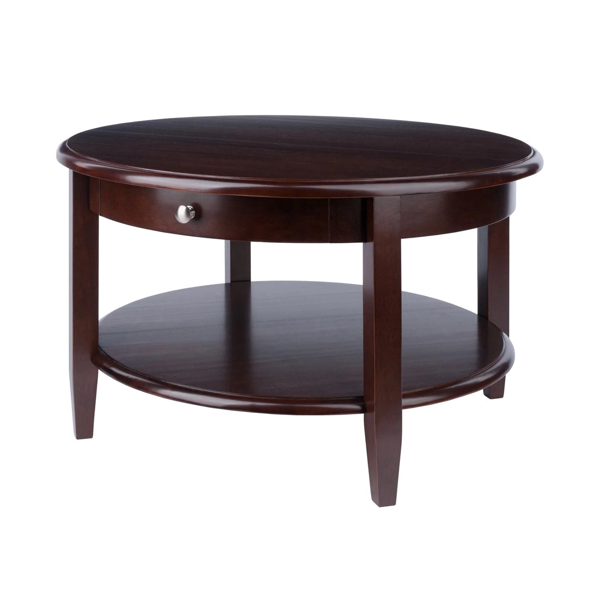 Round Wood Coffee Table Y116