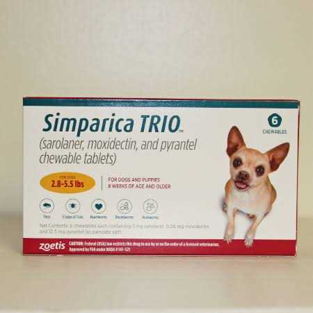 44.1-88 lbs. Dogs 6 Month Supply W91224