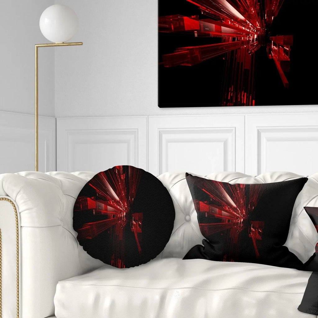 Abstract Throw Pillow 12 in. x 20 in. J34500