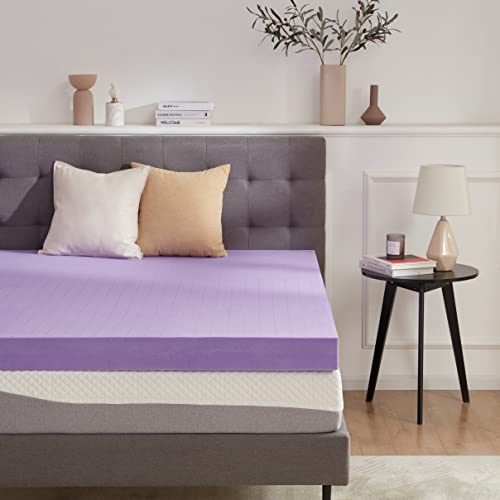 2 Inch Gel Memory Foam Mattress Topper Twin Size S34477