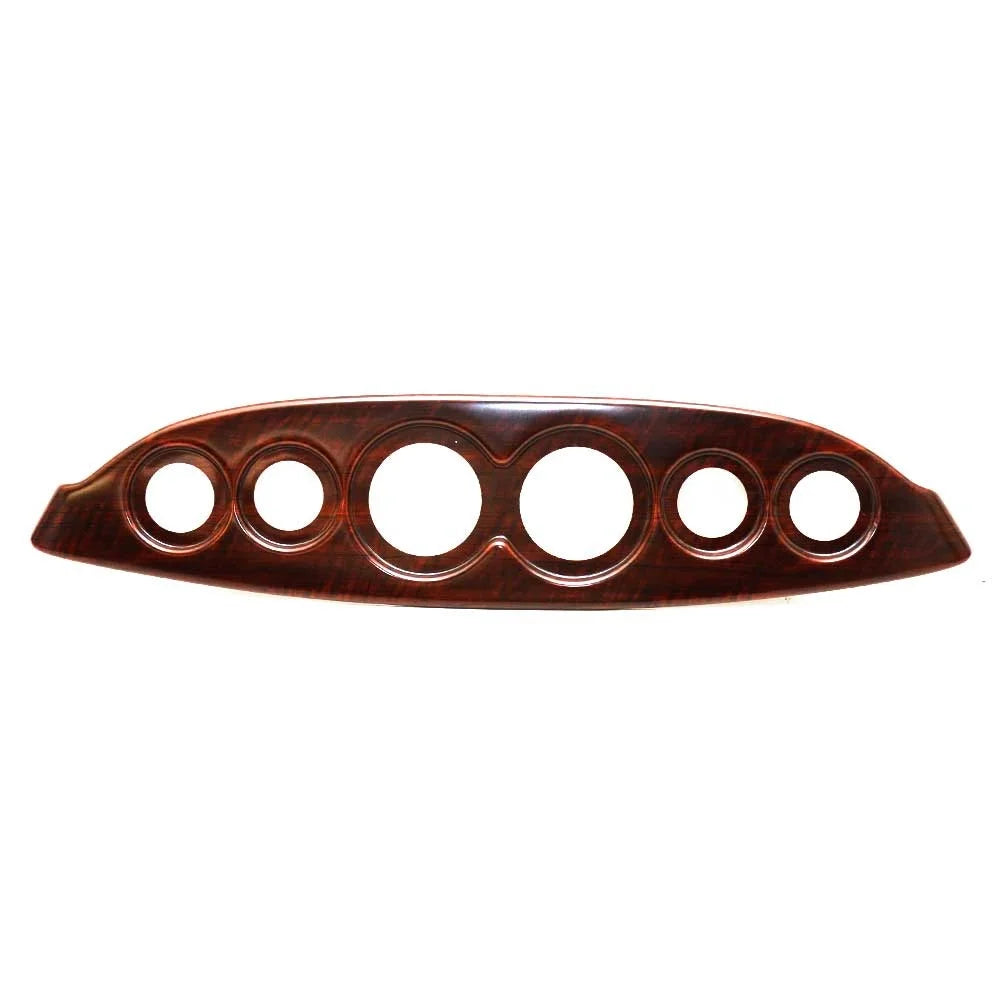 Cherrywood Plastic Boat Gauge Panel V7480
