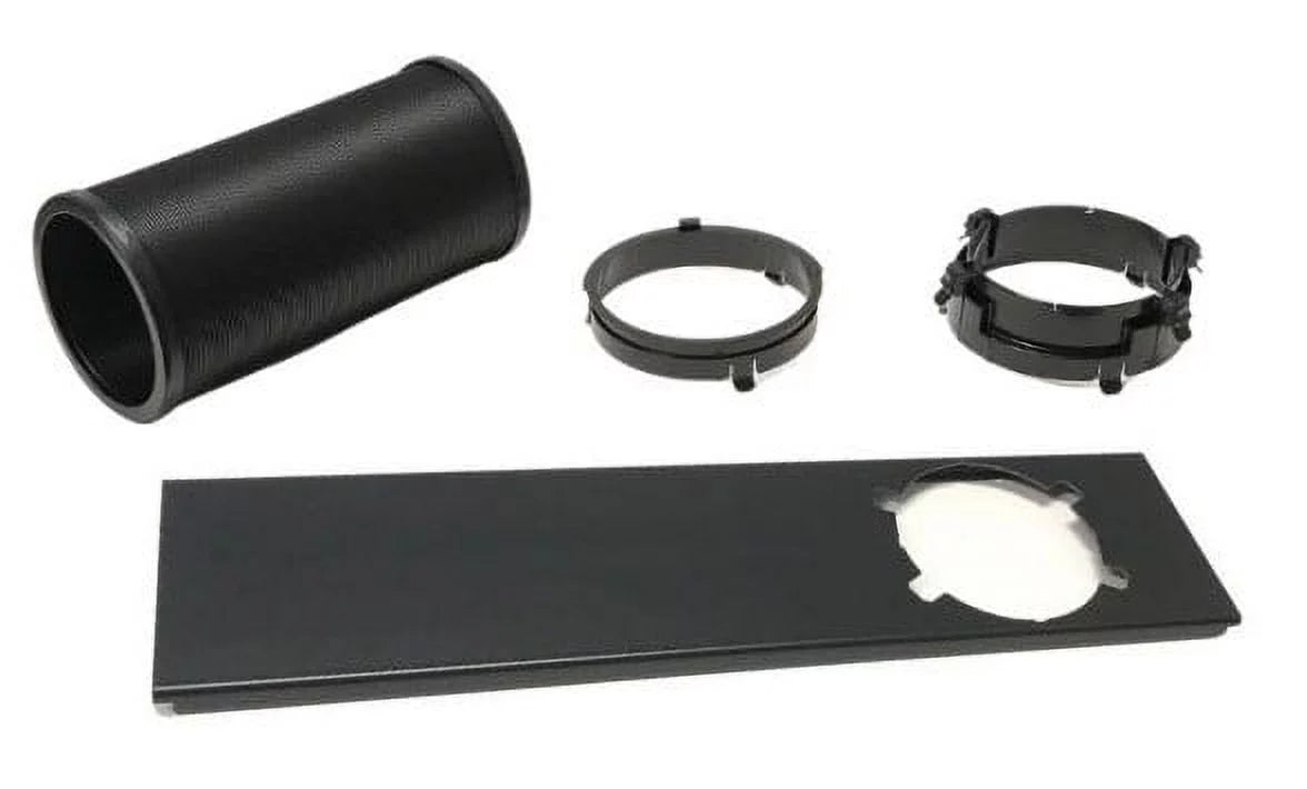 Black Window Air Conditioner Exhaust Kit P125967