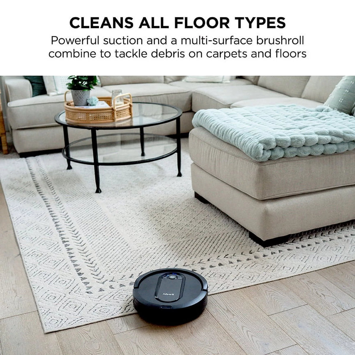 Robot Vacuum with Row-by-Row Cleaning, Wi-Fi C977635
