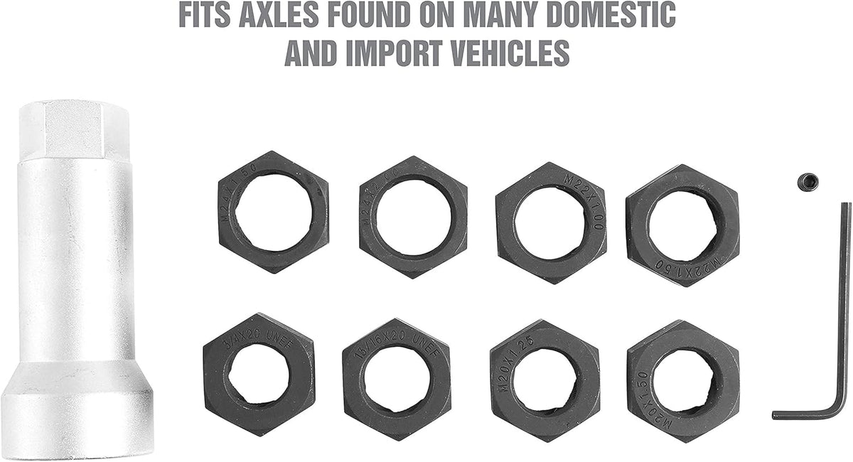 Axle Spindle Threading Set, Thread Chaser Set, Pack of 2 C8458