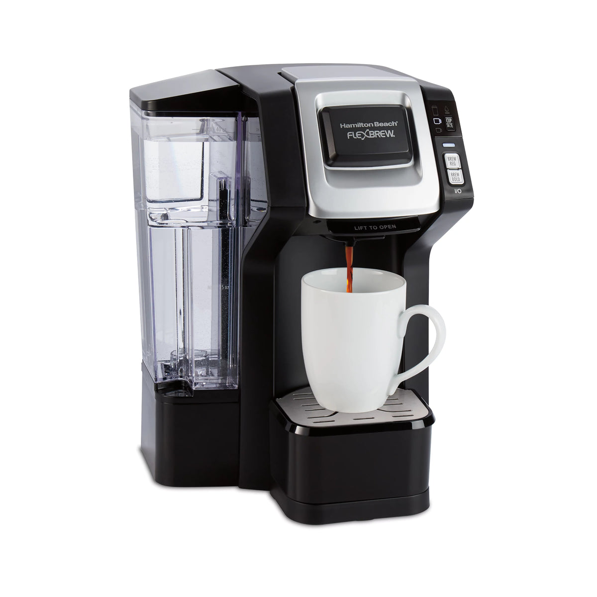 Single-Serve Coffee Maker, Black P4150