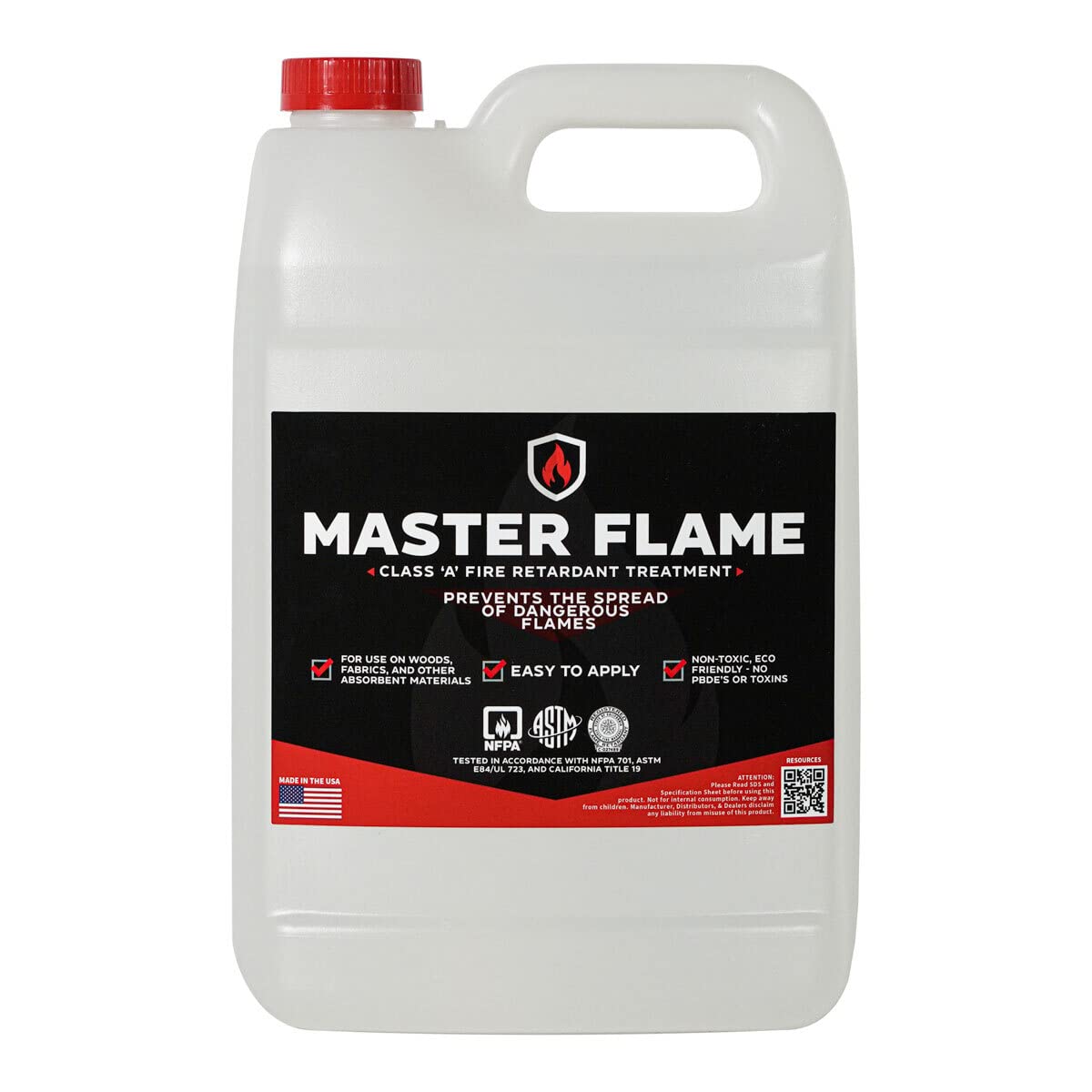 Fire Retardant Spray 1 Gallon Pack of 2 S67948