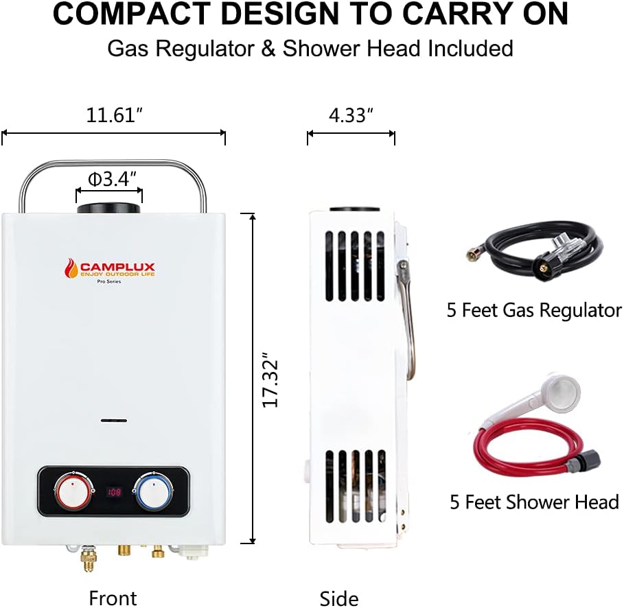 Outdoor Propane Tankless Gas Water Heater C60495