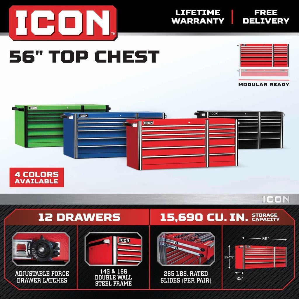 56 in. Top Chest K393501