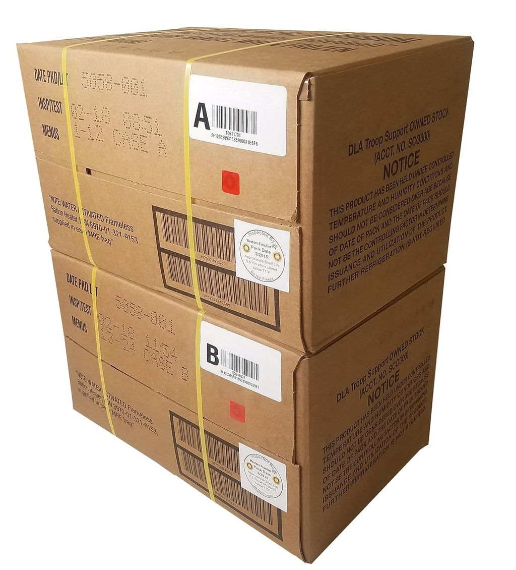 24 Meals Military Surplus Meal Ready to Eat O5959